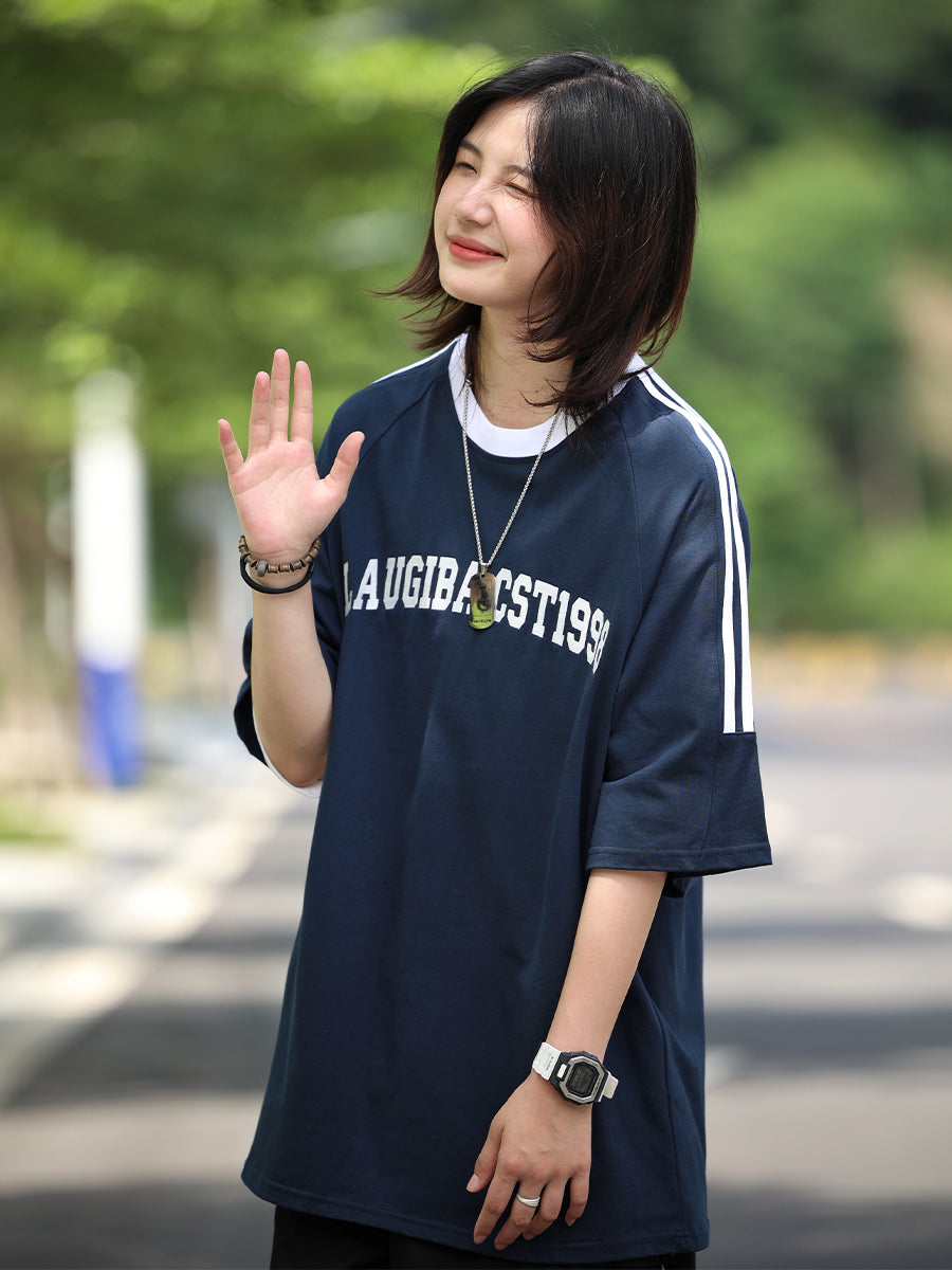 【Oneblue Shop】ヘビーウェイトコットンTシャツ LS070802
