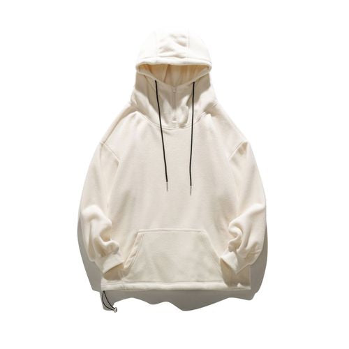 【Onefish Shop】秋冬必須アイテム!ルーズフィットフリースパーカーパーカー LS2401022