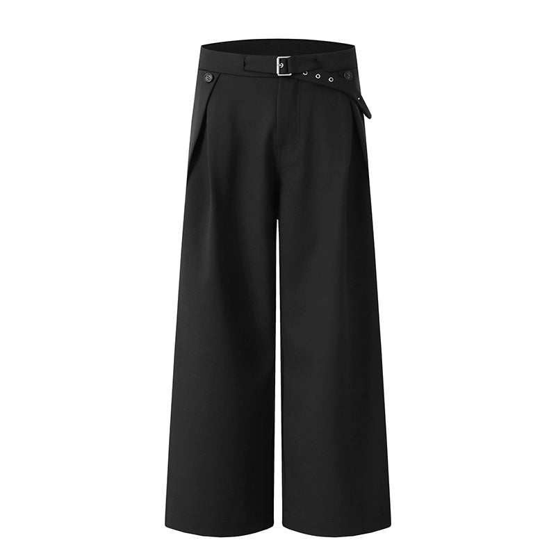 【Oneblue Shop】ストレートルーズパンツ (Straight Loose Pants) LS20251001