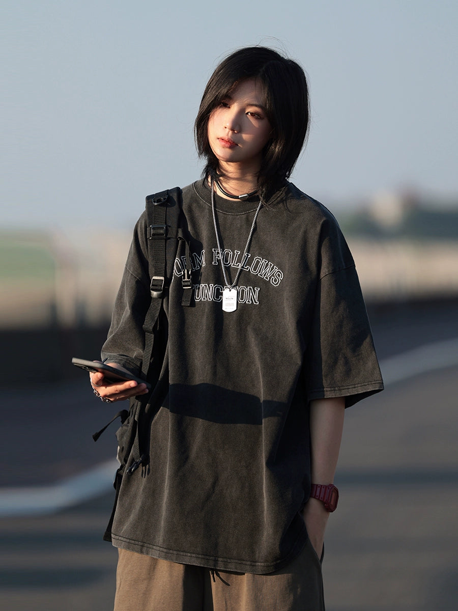 【Oneblue Shop】カジュアル万能Tシャツ-T-shirt LS2406263