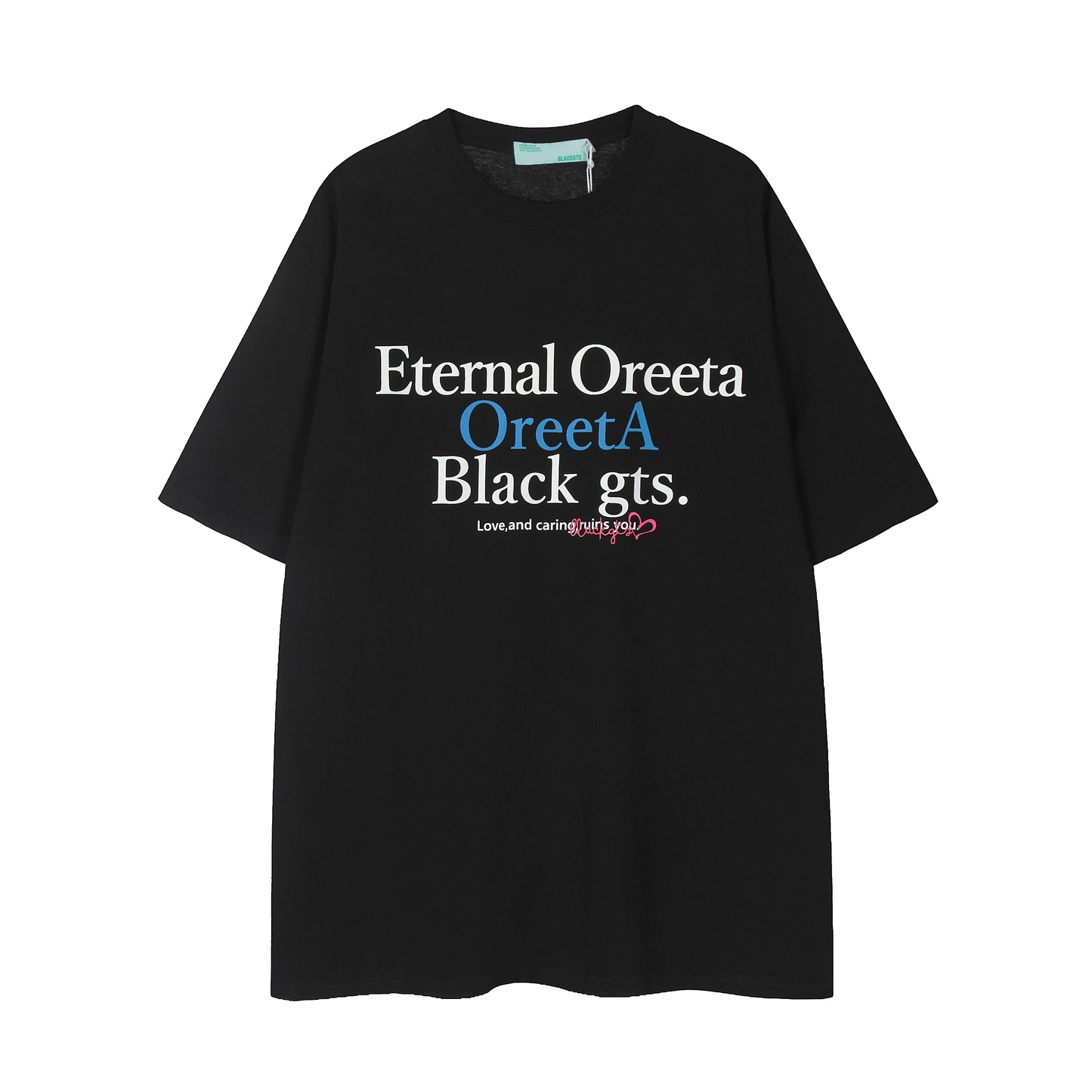 【OneBlue Shop】NCLLW サマーコットンルーズフィットショートスリーブTシャツ LS2404036