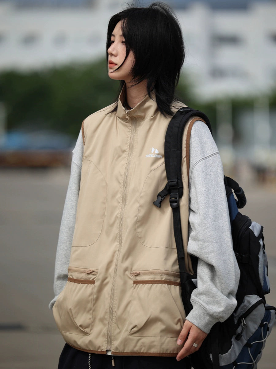【Oneblue Shop】ベストジャケット -Vest LS2405195