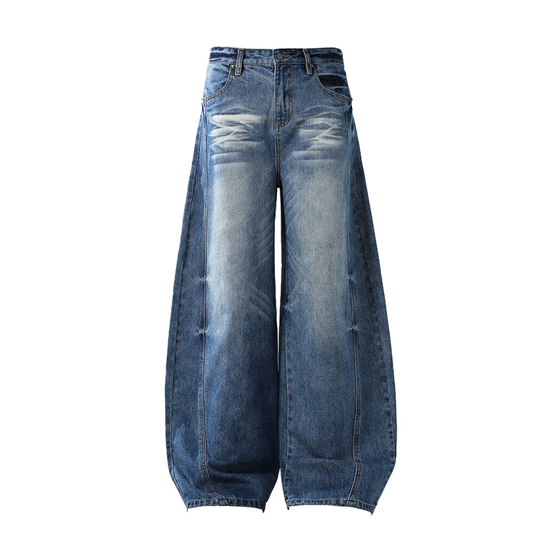 【Oneblue Shop】ヴィンテージ加工/デニムパンツ LS2505061