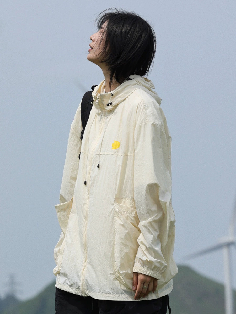【Oneblue Shop】アウトドア薄手日焼け止めジャケット -overcoat LS2405205