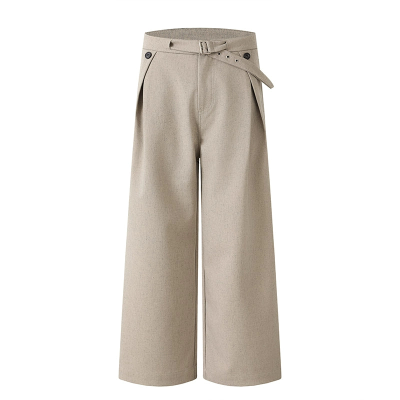 【Oneblue Shop】ストレートルーズパンツ (Straight Loose Pants) LS20251001
