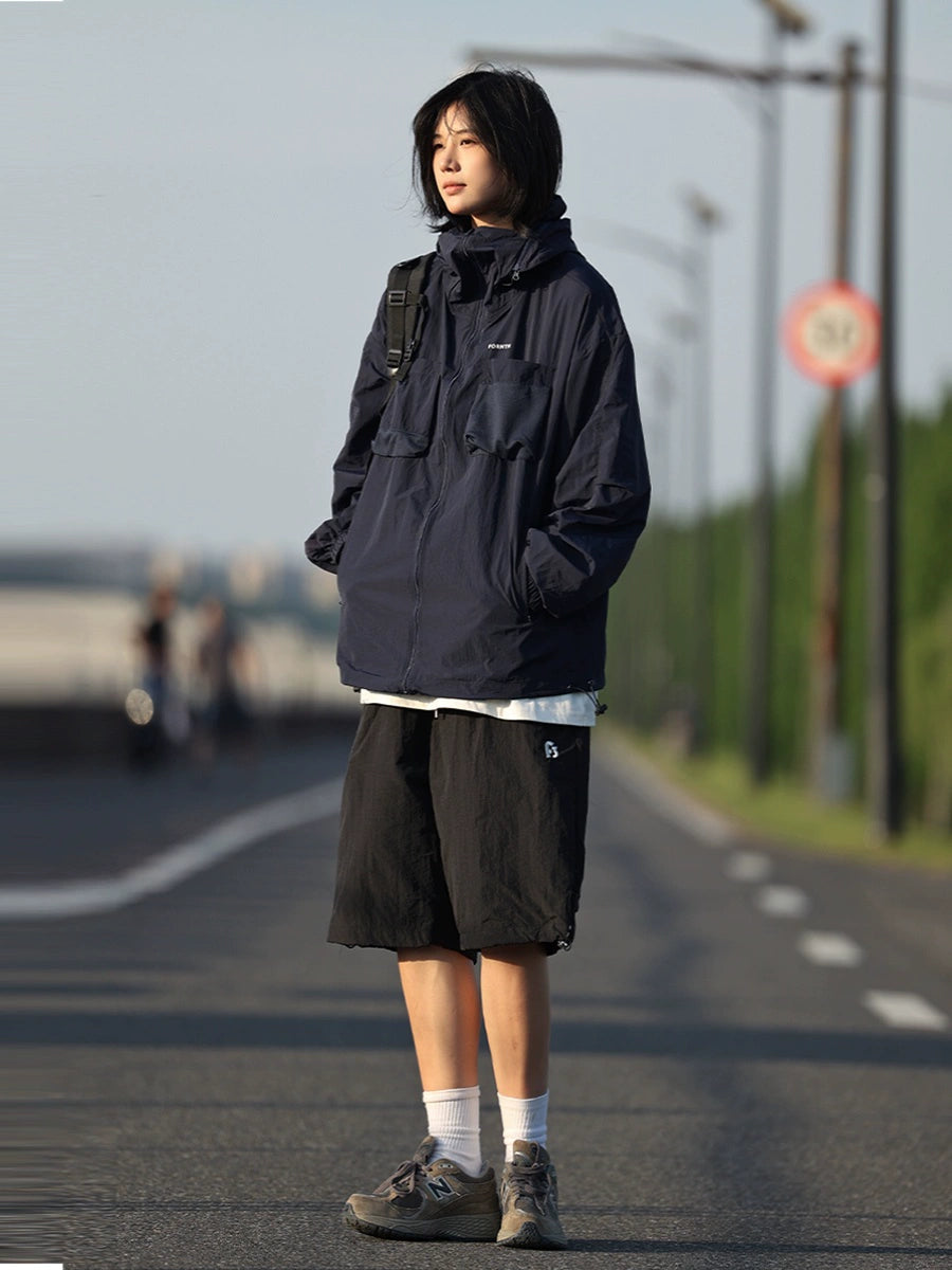 【Oneblue Shop】UVカット通気性ジャケット-Overcoat LS24061911