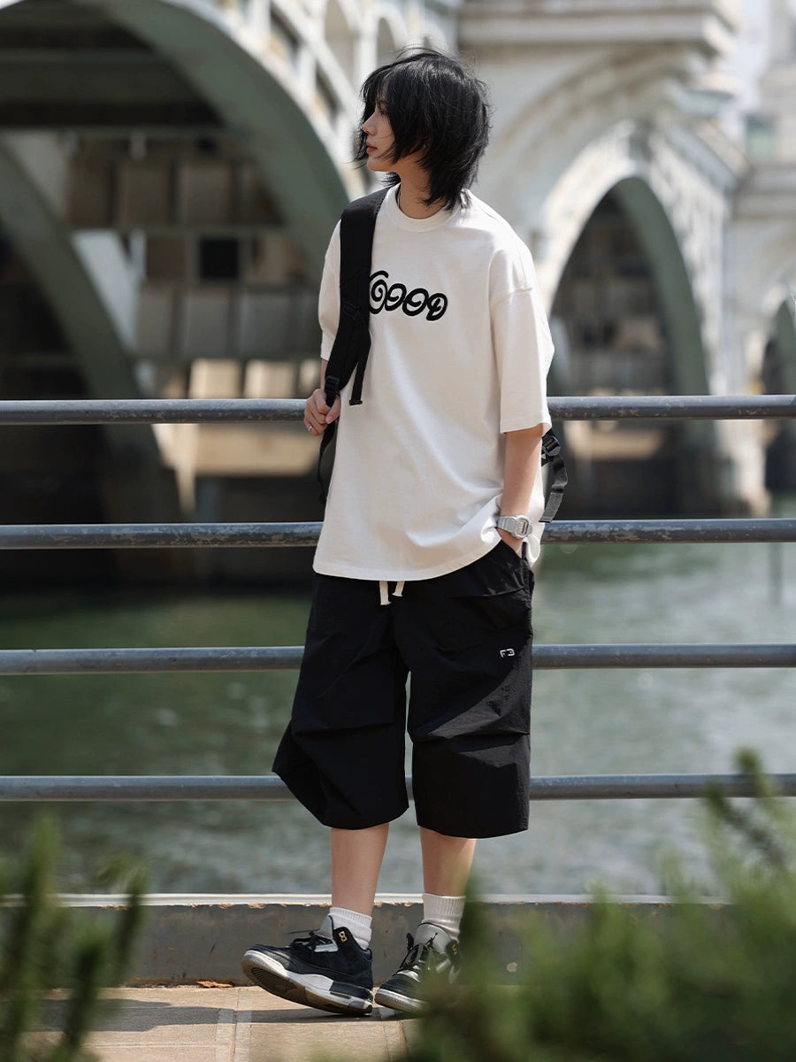 【OneBlue Shop】NCLLW ナチュラルコットンラウンドネックTシャツ LS2404035