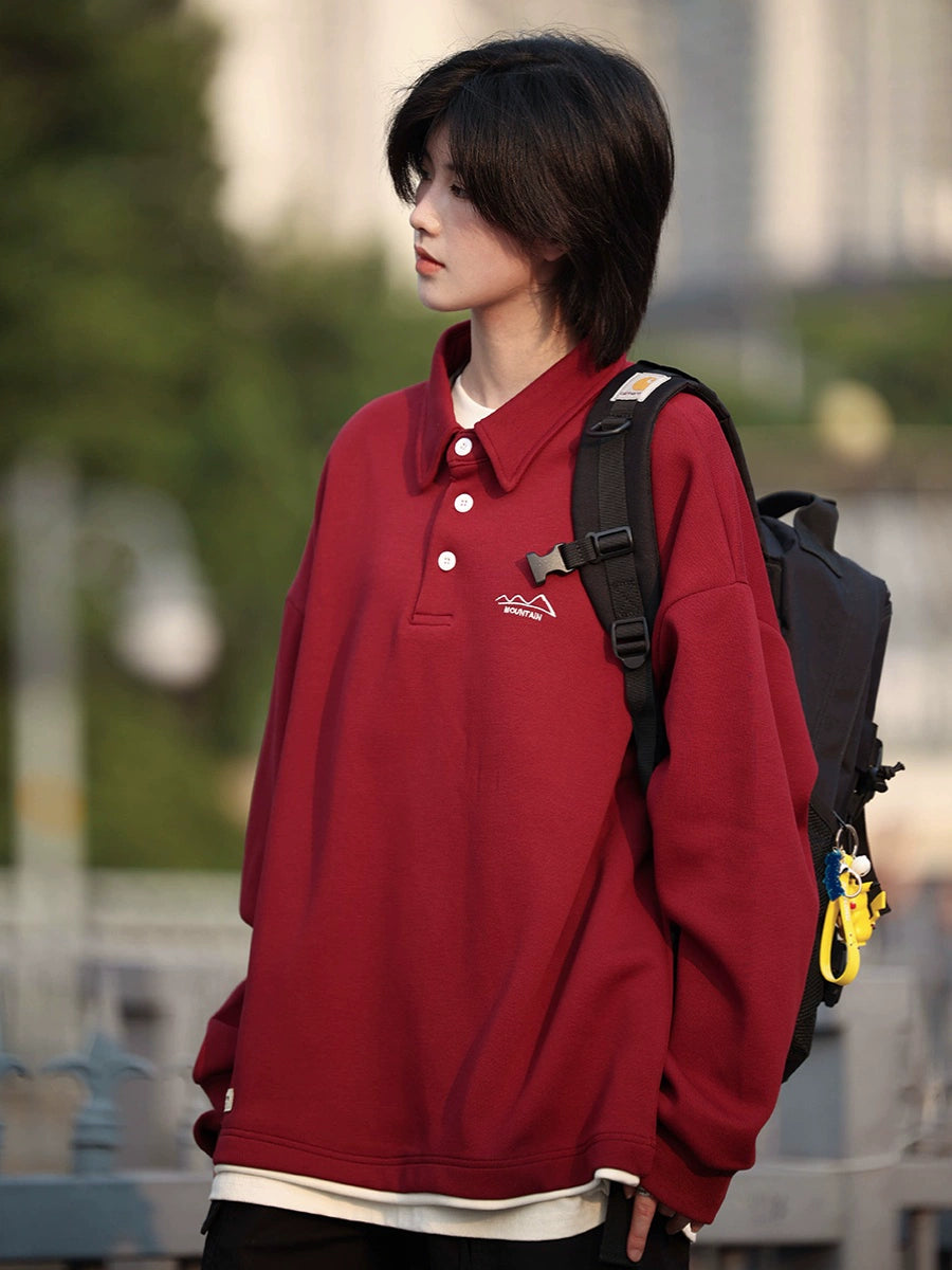 【Oneblue Shop】ロングスリーブパーカー - Hoodies LS2405192