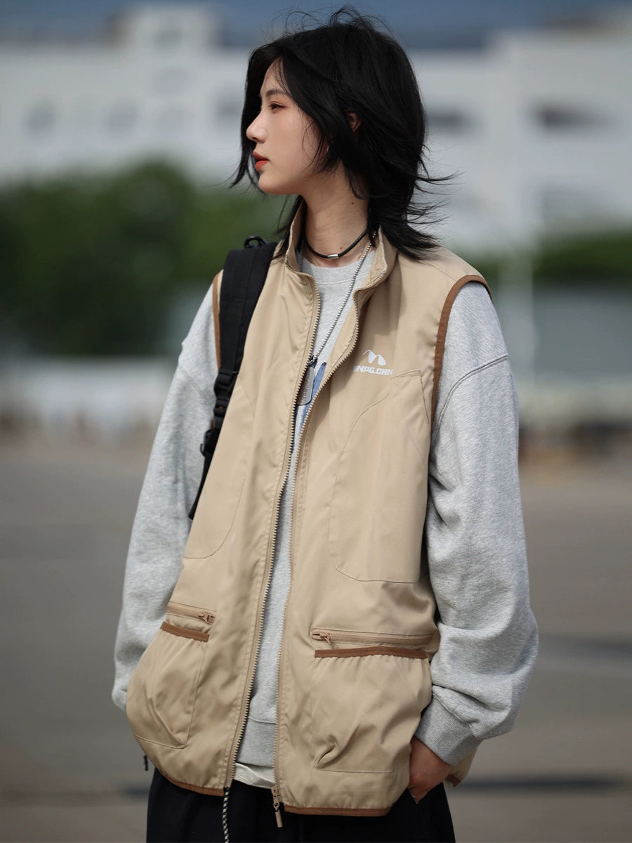 【Oneblue Shop】ベストジャケット -Vest LS2405195