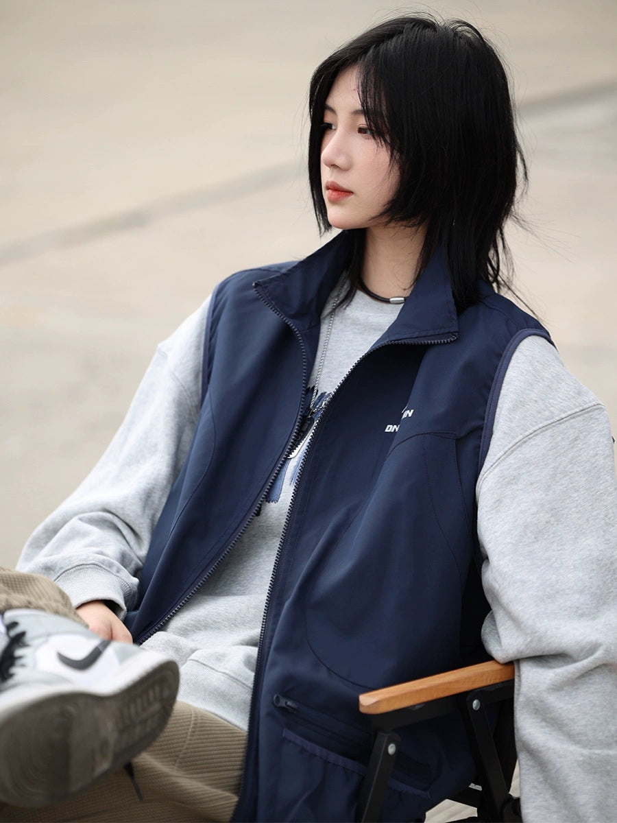 【Oneblue Shop】ベストジャケット -Vest LS2405195