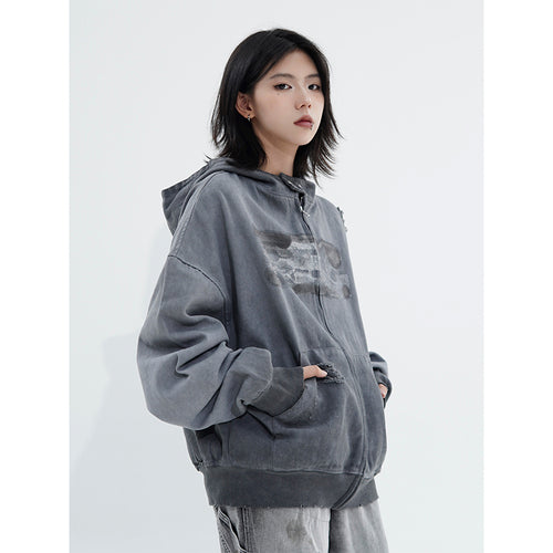 【Oneblue Shop】大人気!ヴィンテージ風ジャケット 秋冬 厚手のコットンカーディガン LS2311191