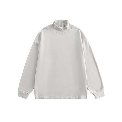 【Oneblue Shop】秋のリラックスフィットロングスリーブプレーンTシャツ LS2310191