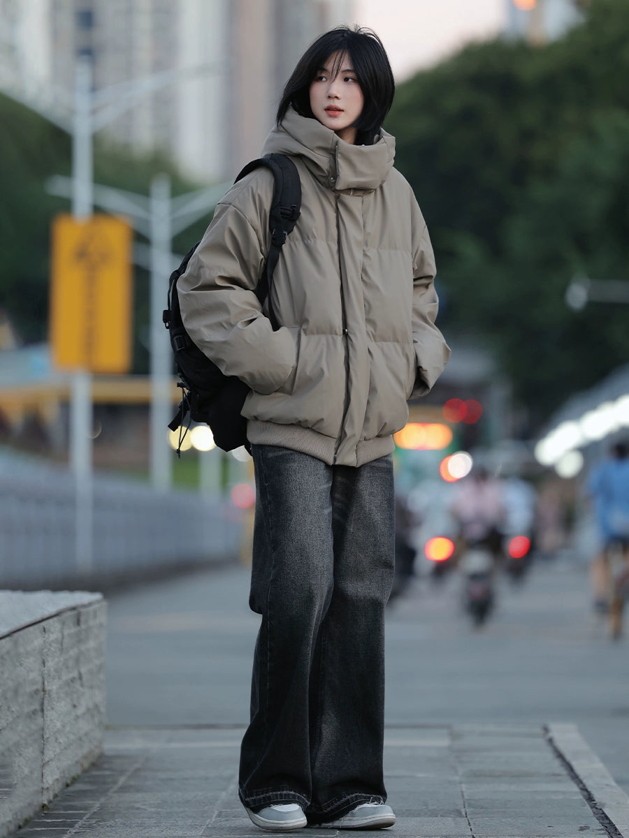 【Oneblue Shop】2024AW 防寒厚手 レザーブルゾン LS25020203