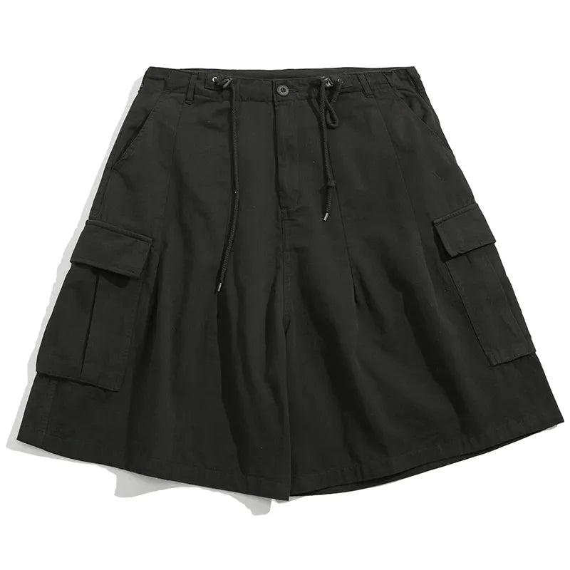 Oneblue Shop/Wide Silhouette Cargo Shorts Ls83993