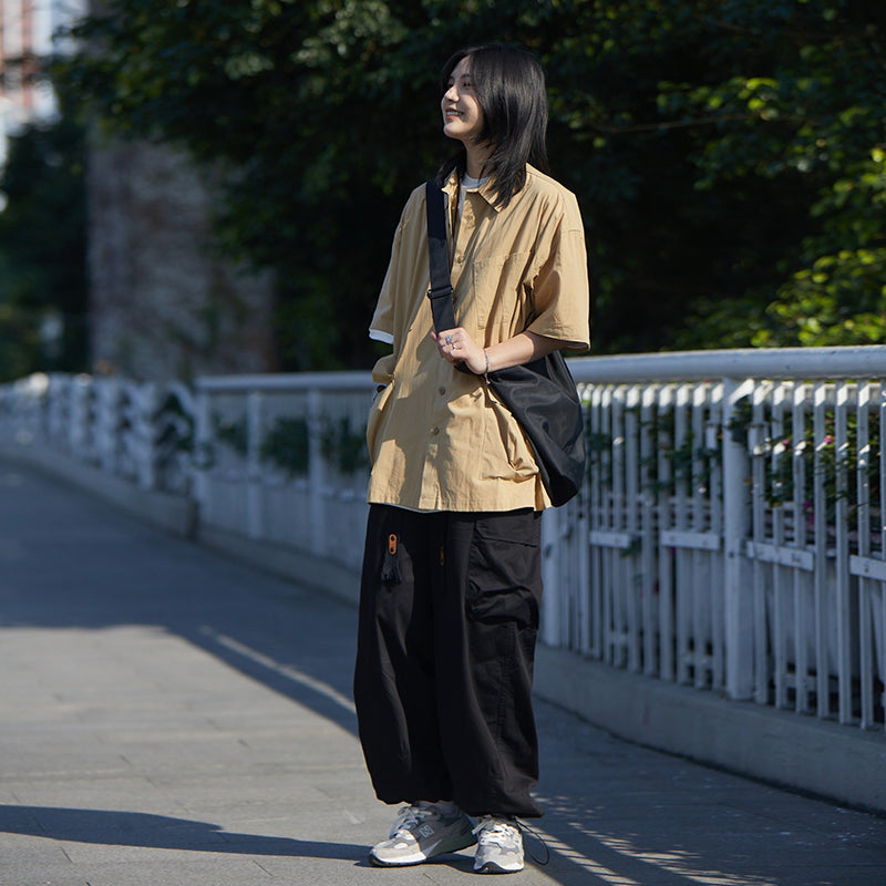 【Oneblue Shop】CityBoy 夏の半袖シャツ LS033103