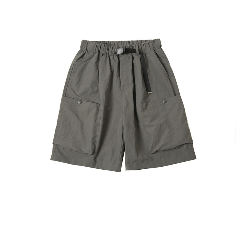 【Oneblue Shop】シティボーイアウトドアファンクションハーフパンツ LS070806
