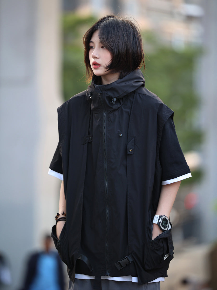 【Oneblue Shop】多機能ベスト ワークベストアウトドアジャケット LS051402