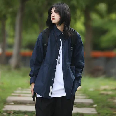 Oneblue Shop/ Retro loose shirt ls49504894