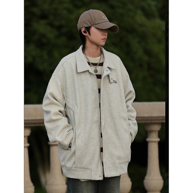 【Oneblue Shop】刺繍ウールジャケット LS2310101