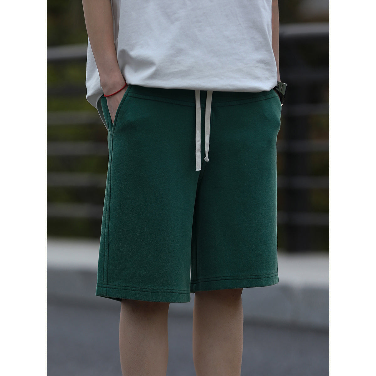 [One blue Shop] Loose half-length sports shorts perfect for summer LS051403
