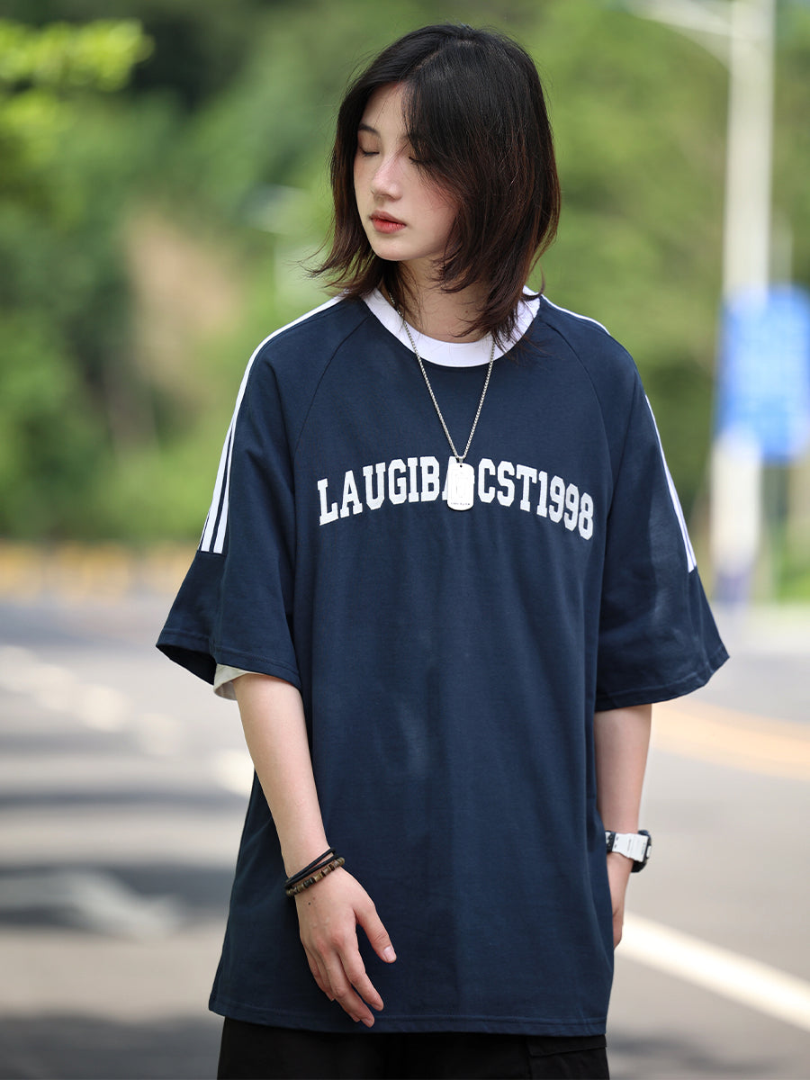 【Oneblue Shop】ヘビーウェイトコットンTシャツ LS070802