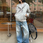 【Oneblue Shop】コントラストフェードワイドデニムパンツ / CONTRAST FADE WIDE DENIM PANTS 260988