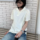 【Oneblue Shop】リブヘンリー ポロTシャツ / Rib Henley Polo Tee NS67127