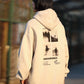 【Oneblue Shop】BACK LOGO SWEAT HOODIE フーディー バックロゴ パーカー オーバーサイズ LS2404245