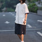 【Oneblue Shop】フェイク2枚無地Tシャツ -T-shirt LS2405204