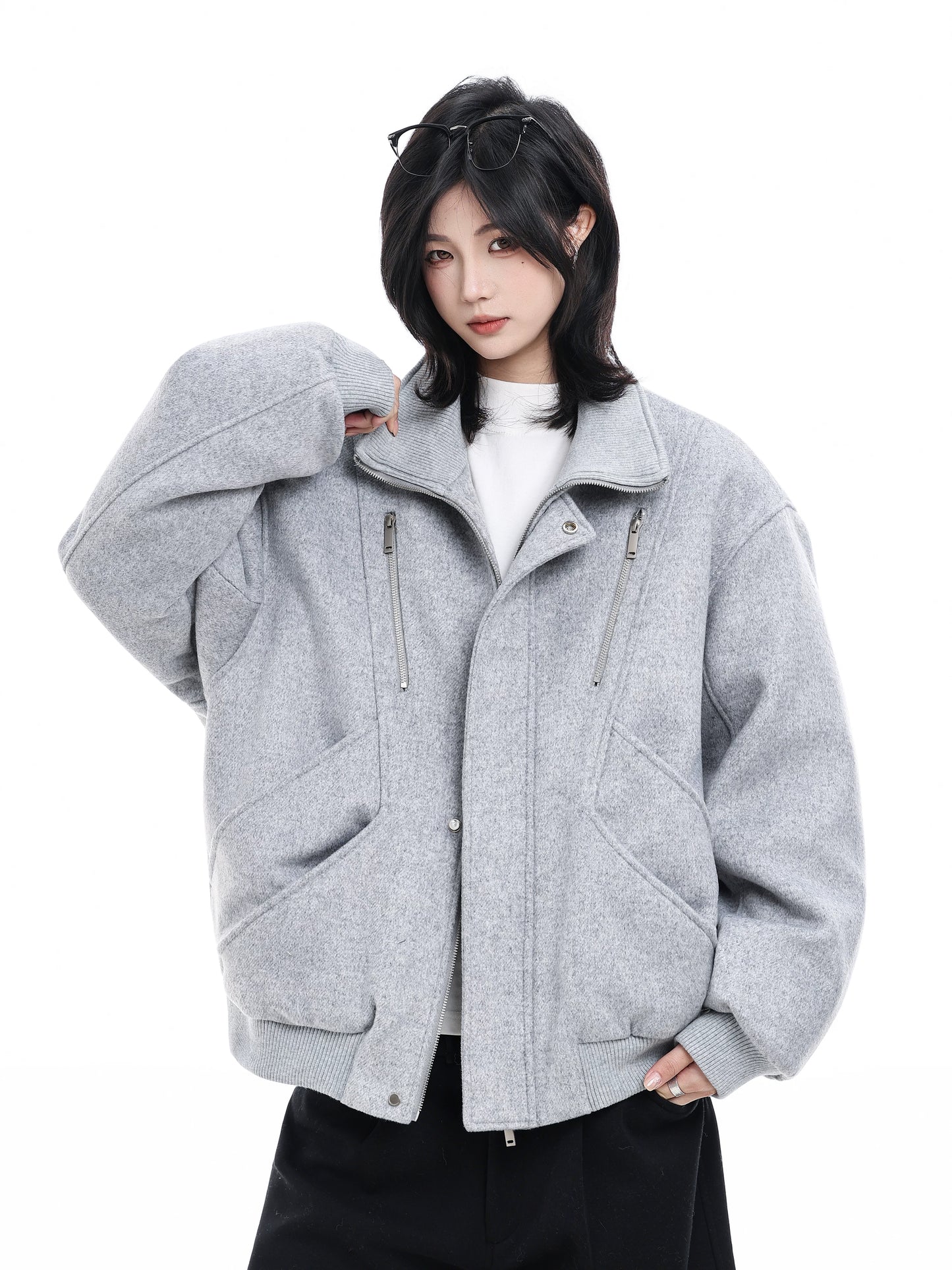 【Oneblue Shop】メルトン ダウンブルゾン / MELTON DOWN BLOUSON LS252902