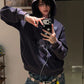 【Oneblue Shop】アニマルスクリプトジップフーディー / ANIMAL SCRIPT ZIP HOODIE 260987