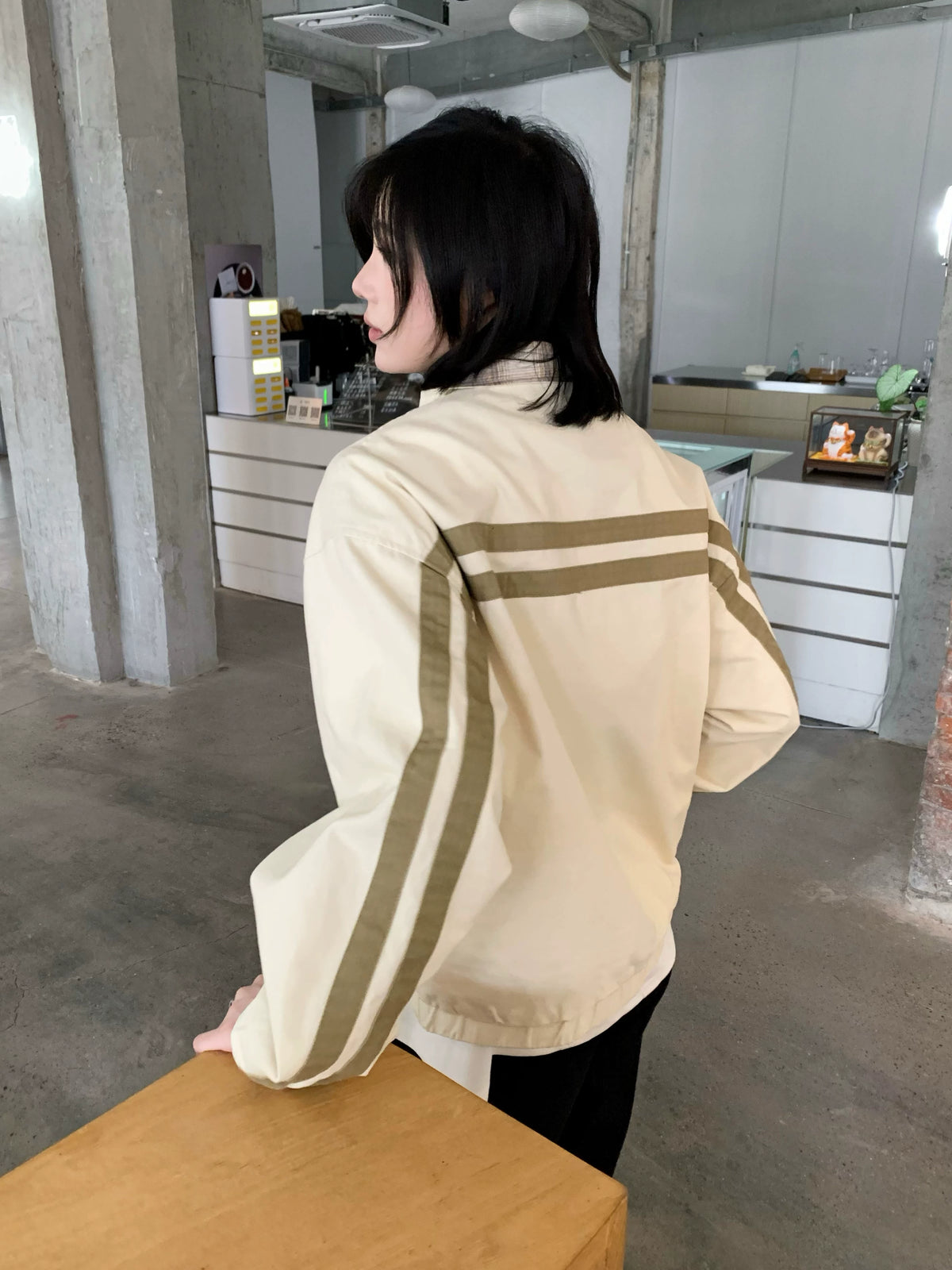 ダブルラインスタンドカラージャケット / DOUBLE LINE STAND COLLAR JACKET 26981
