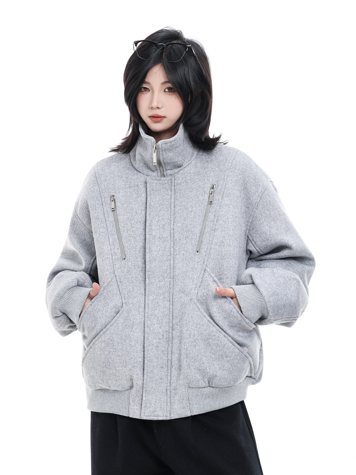 【Oneblue Shop】メルトン ダウンブルゾン / MELTON DOWN BLOUSON LS252902