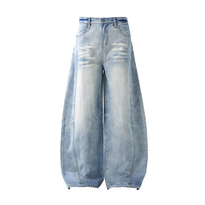 【Oneblue Shop】ヴィンテージ加工/デニムパンツ LS2505061