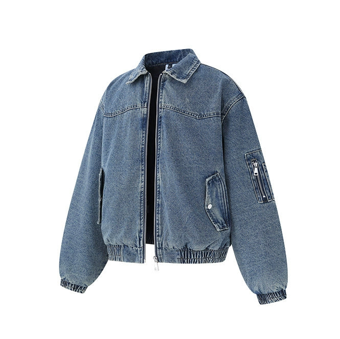 【Oneblue Shop】デニムキルティングジャケット / DENIM QUILTING JACKET LS2510301