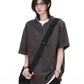 【Oneblue Shop】レイヤード着こなし◎/半袖Tシャツ/シンプルデザイン/夏コーデ LS250504