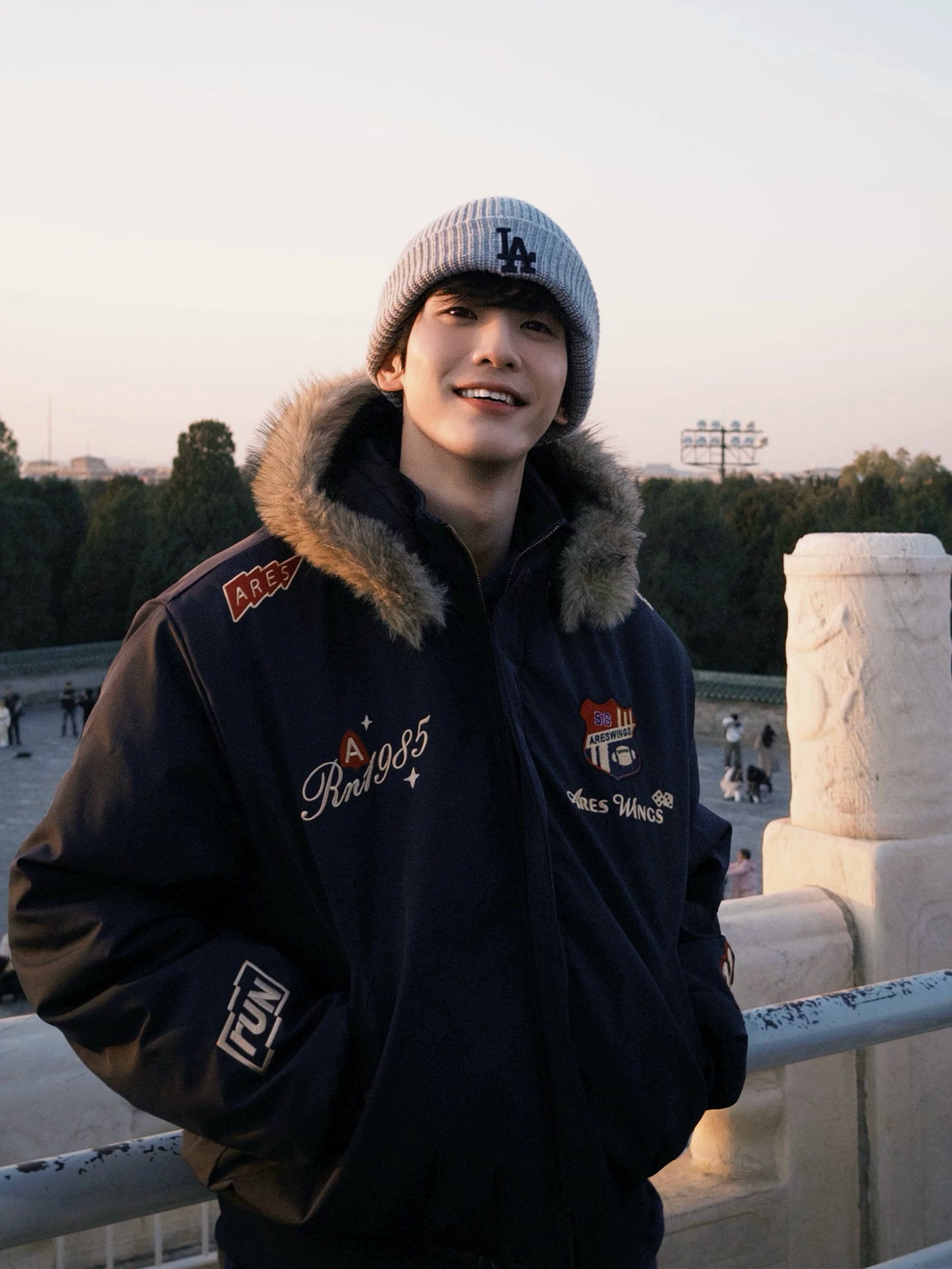 【Oneblue Shop】中綿ジャケット / ユニセックス "Padded Jacket / Unisex" LS260105