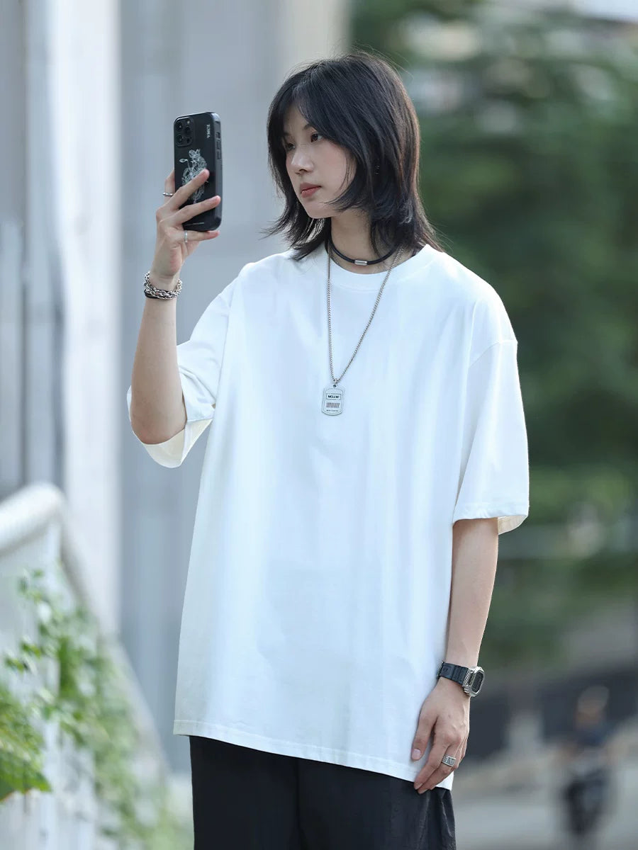【Oneblue Shop】NS267111ラウンドネック無地Tシャツ【吸湿速乾SORONA】 / Round neck plain T-shirt [moisture wicking quick drying SORONA]