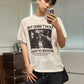 【Oneblue Shop】アメカジ グラフィックプリント 半袖 Tシャツ（2Colors）241985