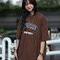 【Oneblue Shop】アルファベ ットプリントTシャツ - T-shirt LS24061913