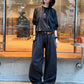 【Oneblue Shop】フロントタックワイドデニムパンツ / FRONT TUCK WIDE DENIM PANTS 2609810