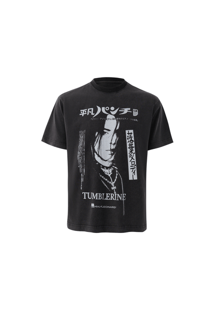【Oneblue Shop】ヴィンテージ風◎/プリントTシャツ/半袖/オーバーサイズ/夏コーデ  LS2505061