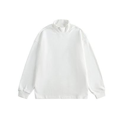 【Oneblue Shop】秋のリラックスフィットロングスリーブプレーンTシャツ LS2310191