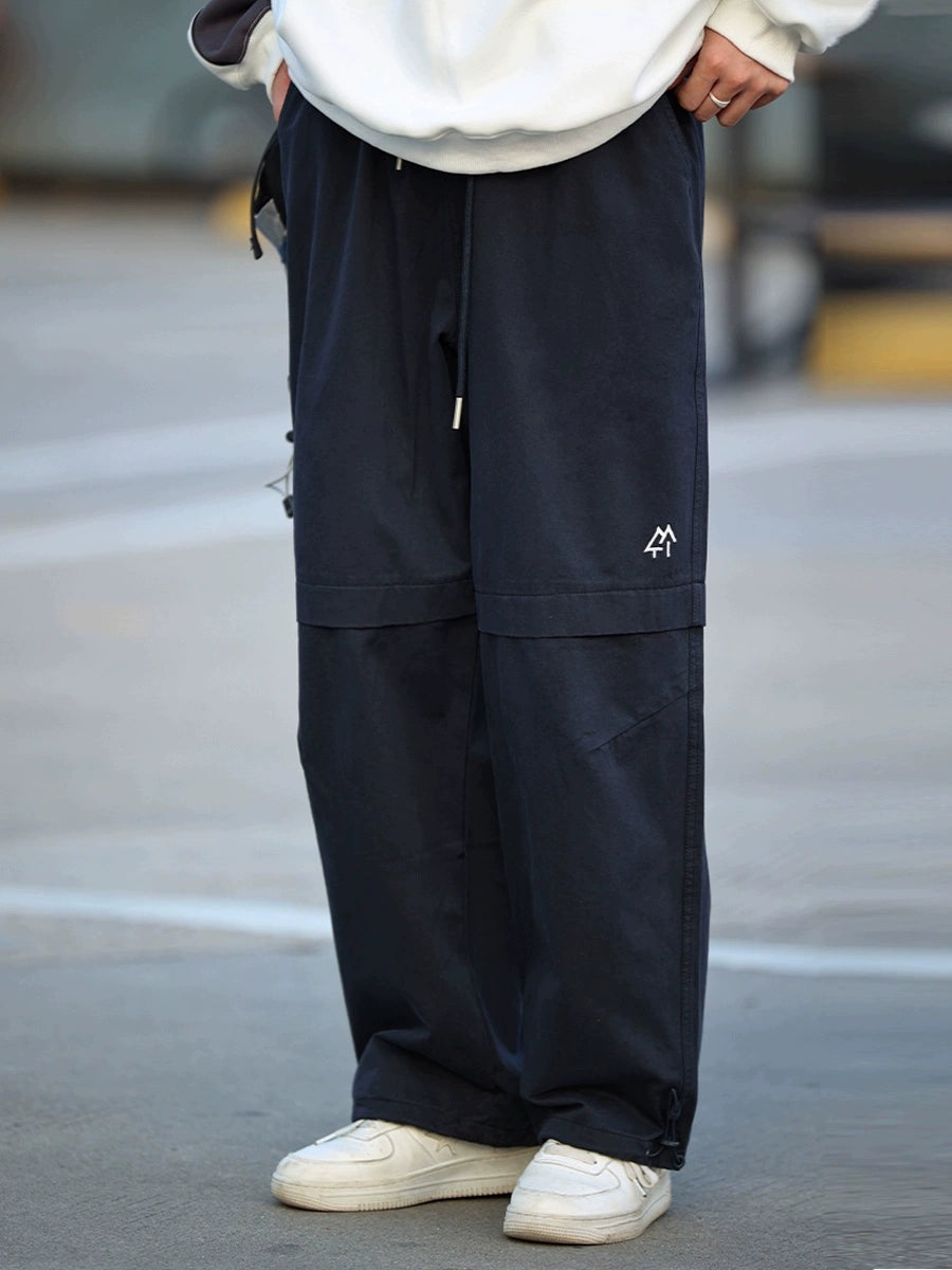 【Oneblue Shop】ワイドレッグワークパンツ -Pants LS24052113