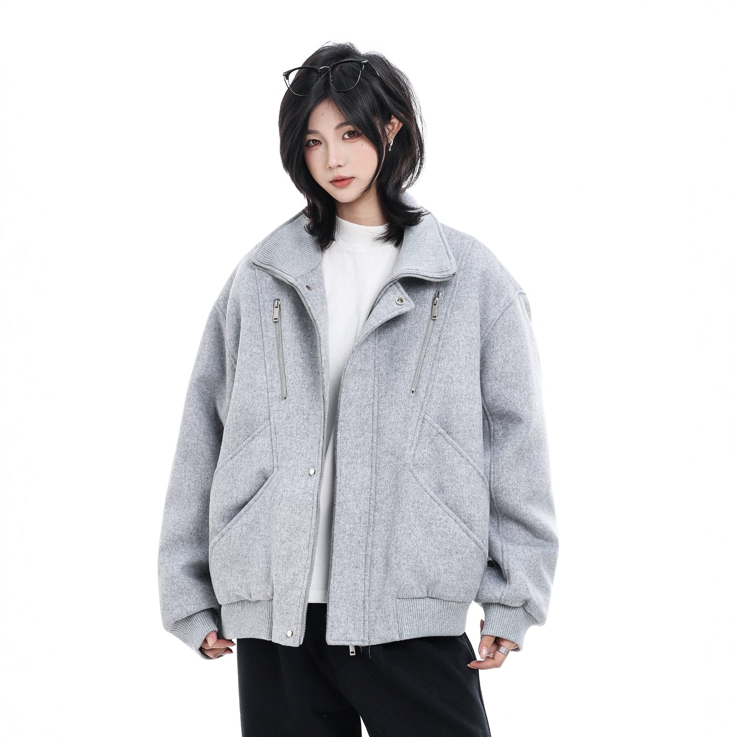 【Oneblue Shop】メルトン ダウンブルゾン / MELTON DOWN BLOUSON LS252902