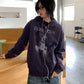 【Oneblue Shop】アニマルスクリプトジップフーディー / ANIMAL SCRIPT ZIP HOODIE 260987