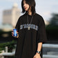 【Oneblue Shop】カラフルな文字プリントTシャツ -T-shirt LS2406264