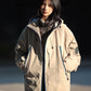 【Oneblue Shop】 2 in 1ジャケット パーカジャケットツーピース / ダウンジャケット防水性/透湿性/保温性 LS2311061 【インナーも含めた2着です】