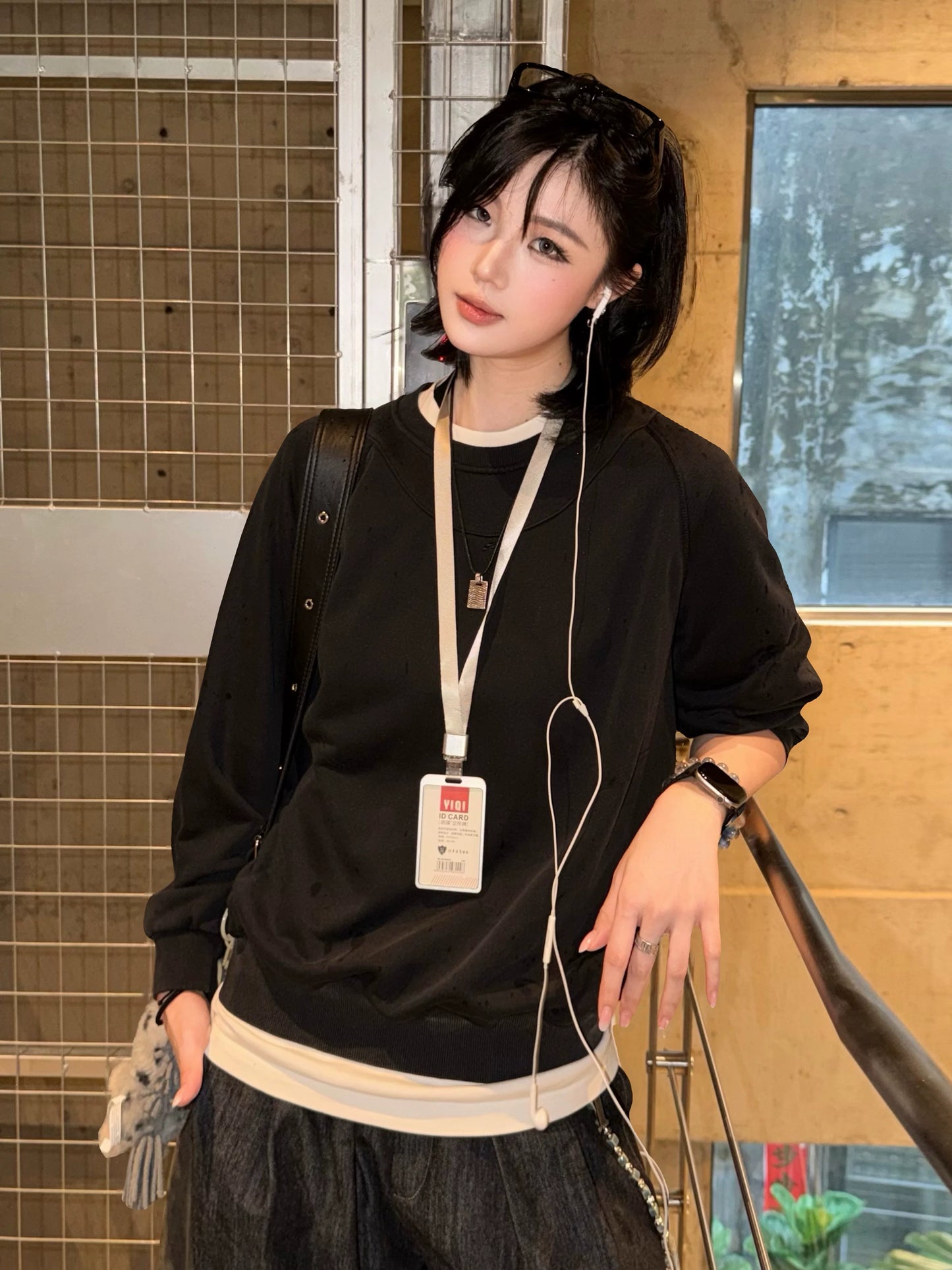 【Oneblue Shop】クルーネックスウェット / CREWNECK SWEATSHIRT 926986