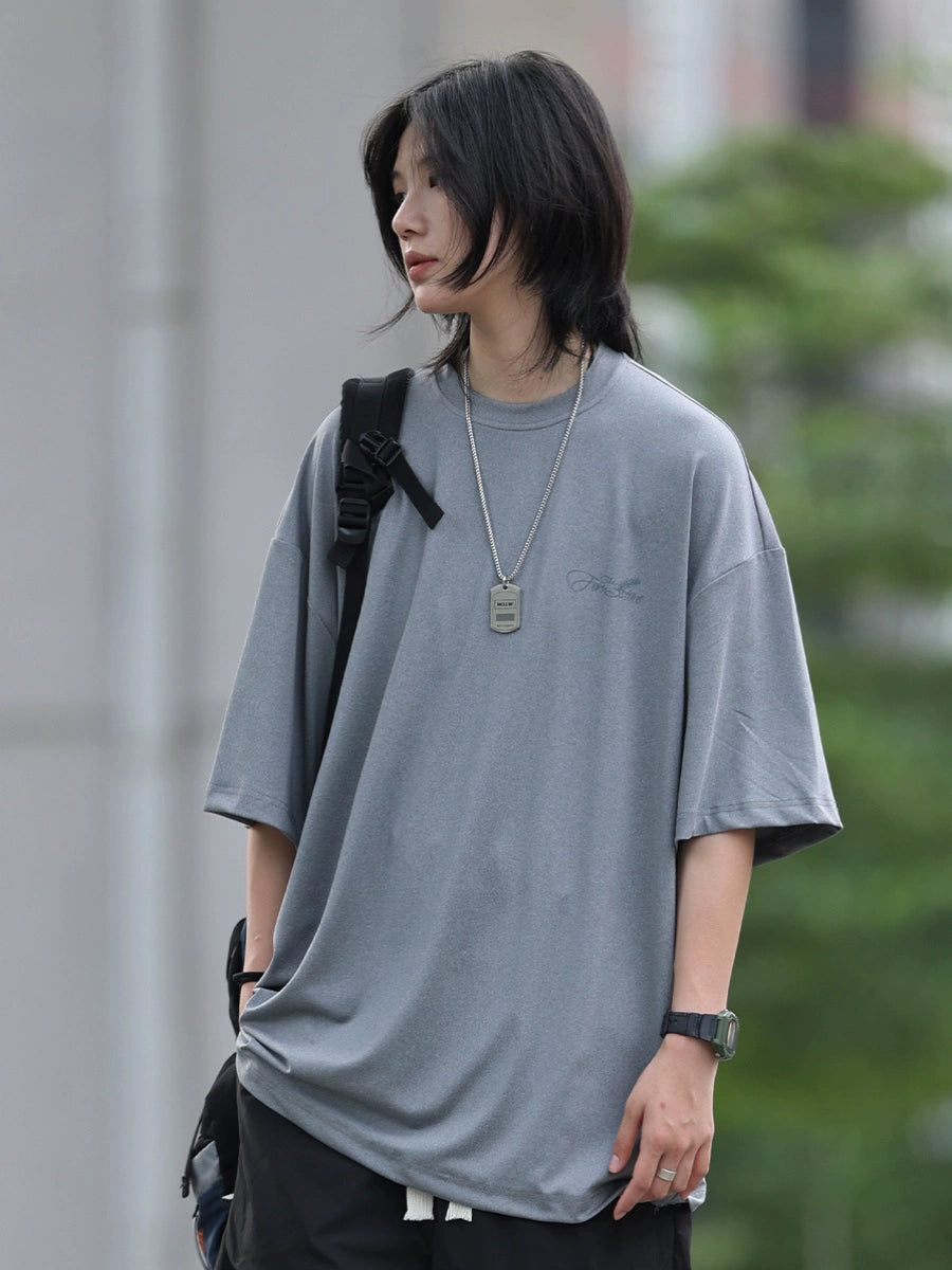 【Oneblue Shop】肌にやさしいゆったりTシャツ -T-shirt LS24060516